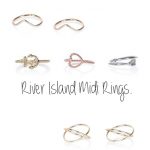 river island midi rings ajmakeup buy of the week
