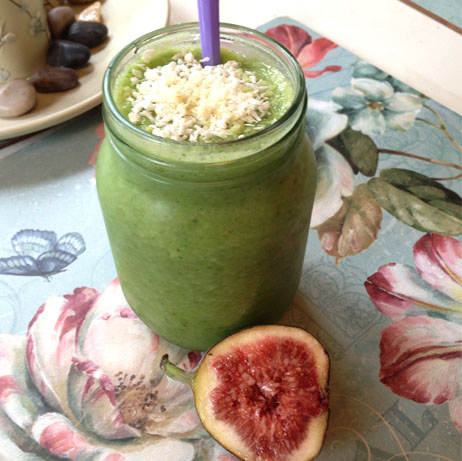 Morning Green Smoothie Healthy Eating AJmakeup3