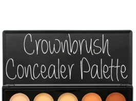crown brush concealer palette contour