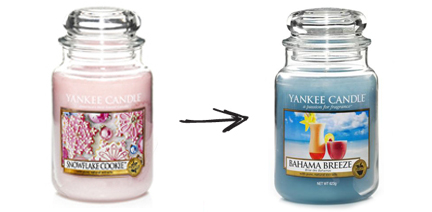 Winter Yankee Candle to Summer Yankee Candle