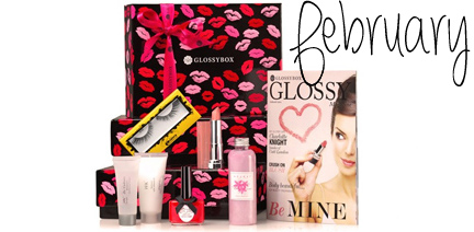 Glossybox February 2014 Valentines Day