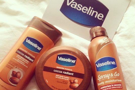 vaseline cocoa radiant review