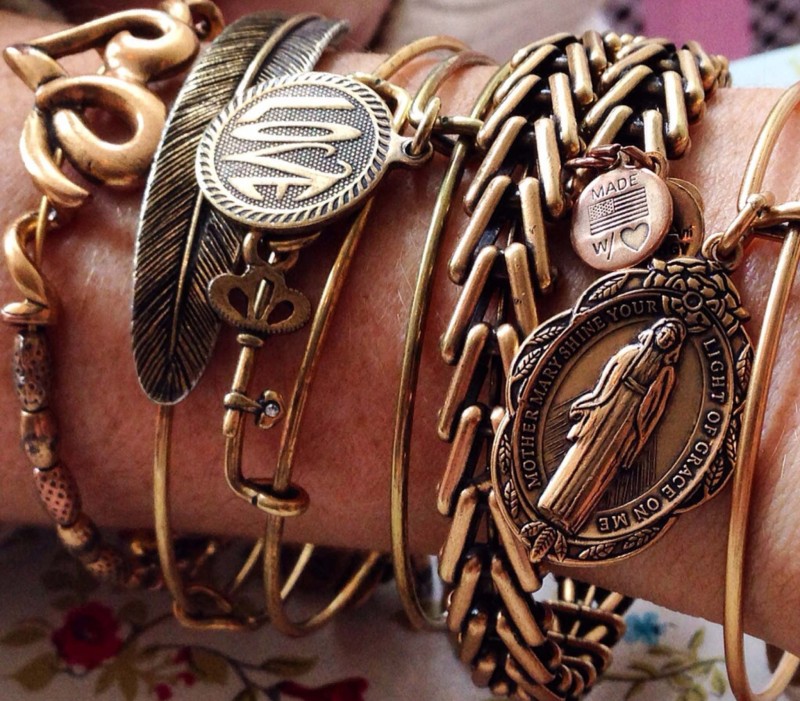 alex and ani stacked bangles