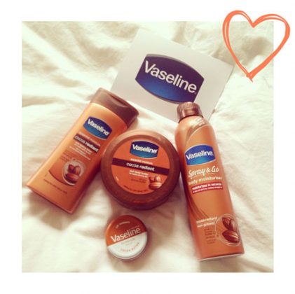 vaseline radiant ajmakeup