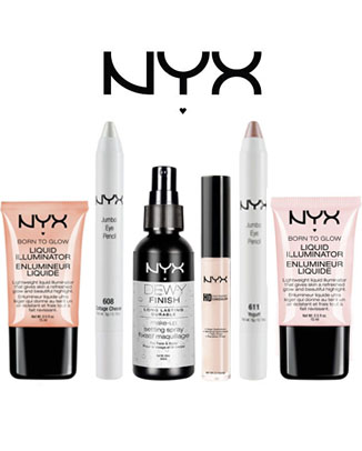 NYX Makeup Highlighter Concealer Setting Spray, Jumbo Eye Pencil