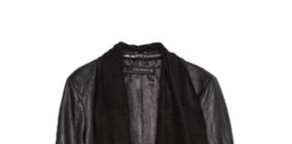 Zara Leather Jacket with Pointed Hem.jpg