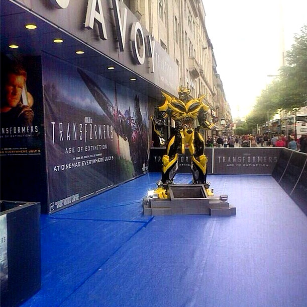 transformers irish premiere