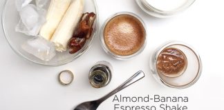 Almond Banana Espresso Shake