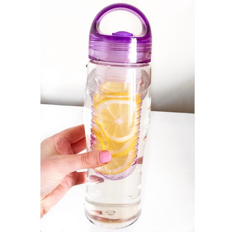 fruit infusing water bottle