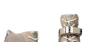 aldo haerani wedge trainers nude gold