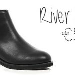 river island black strap boots