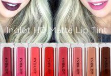 inglot hd matte lip tint review