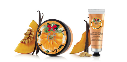 bodyshop halloween vanilla pumpkin