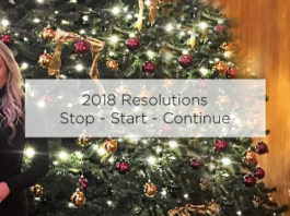 2018 resolutions