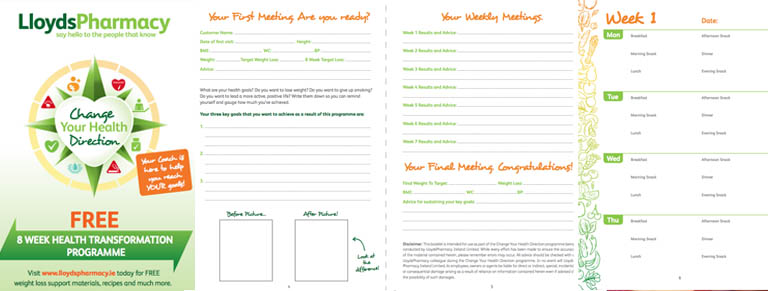 Lloyds Pharmacy Change Your Health Direction