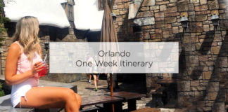 orlando one week itinerary