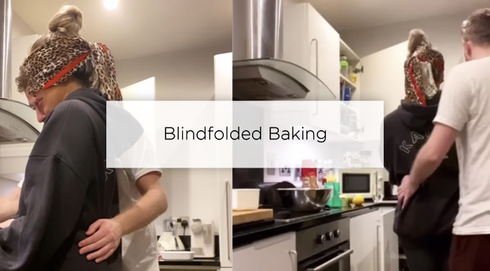 Blindfold Baking Date Night: A Free Romantic Date Night At Home